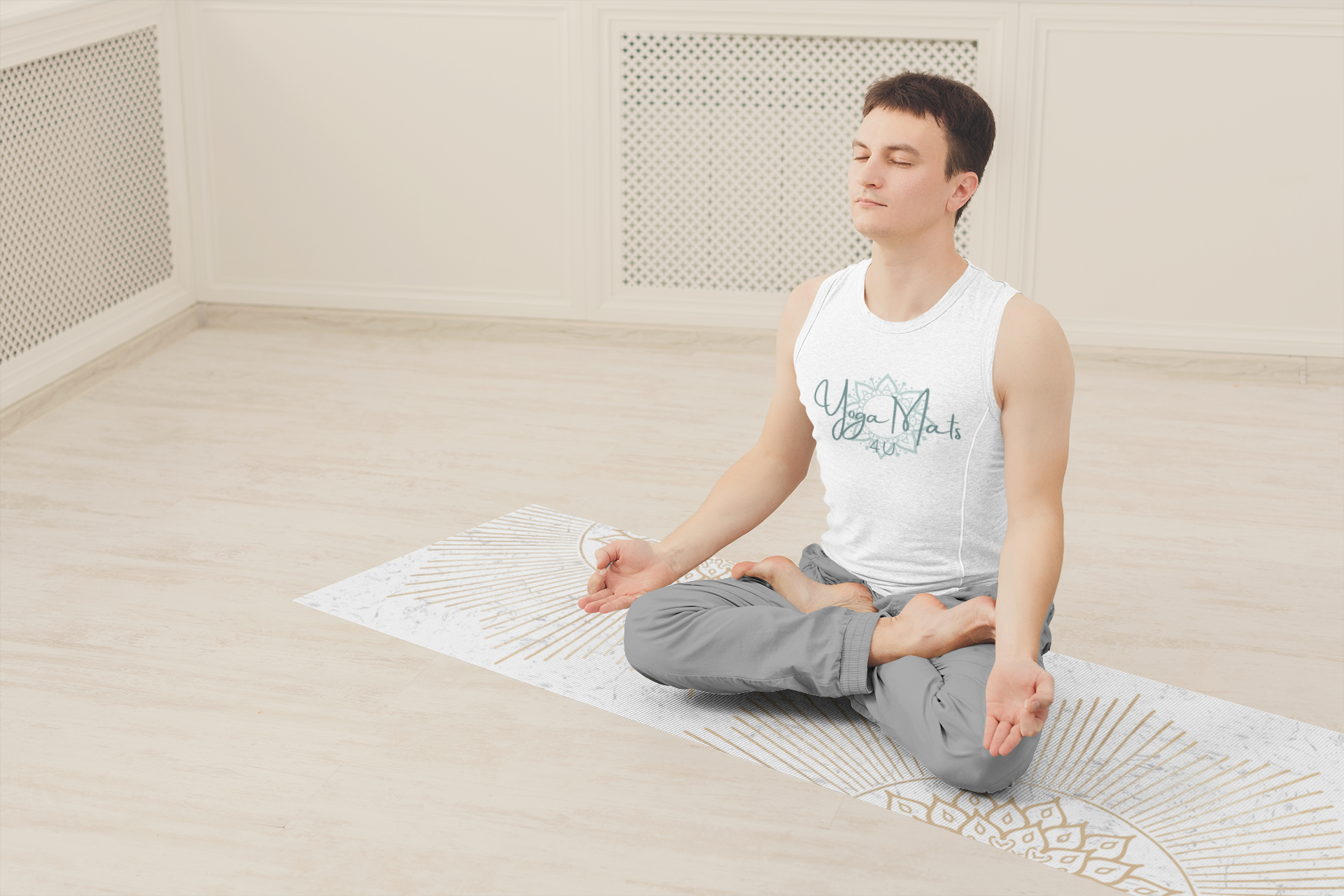 Boho Marble Mandala Yoga Mat – Yoga Mats 4 U